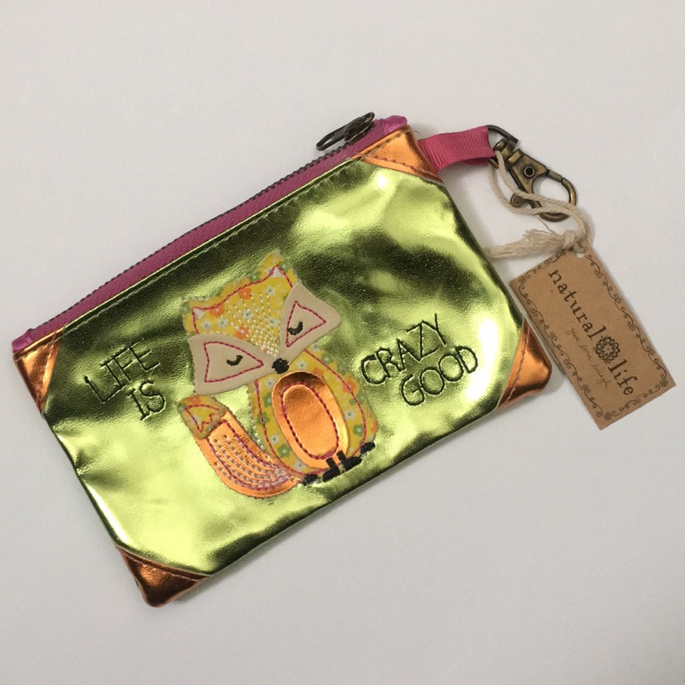 Natural Life Fox Coin Purse